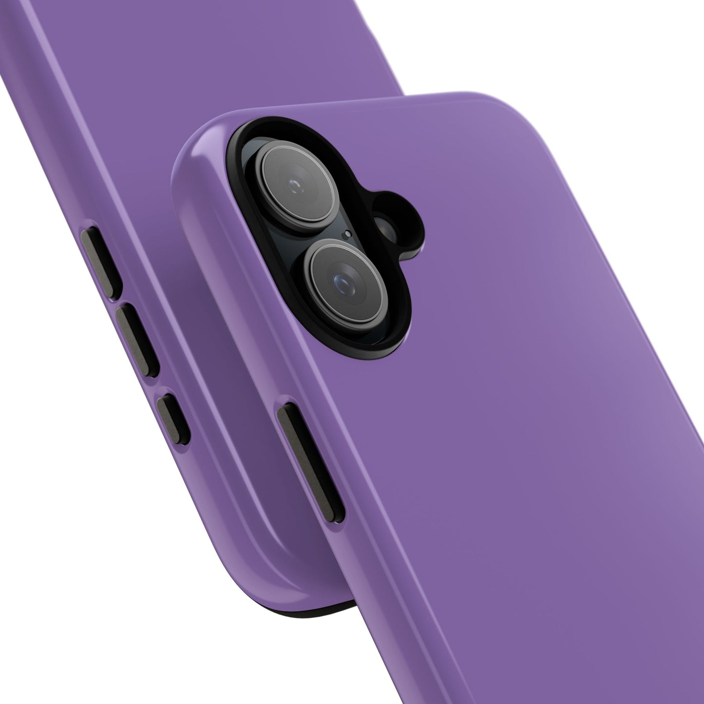 Purple Tough Cell Phone Case Matte or Glossy Protective Case iPhone Samsung