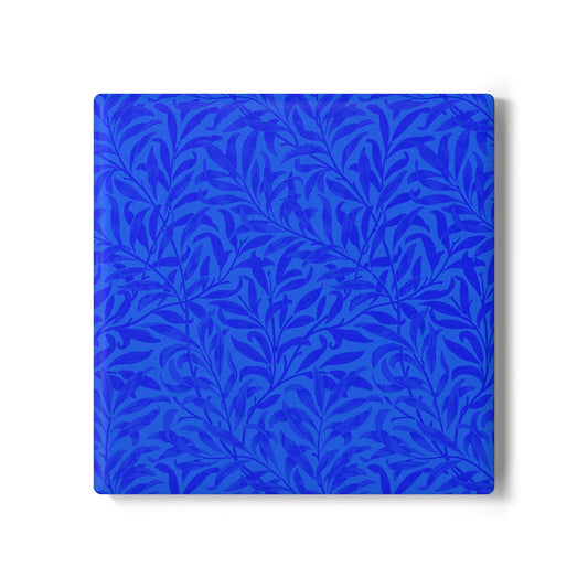 Periwinkle Leaves Coaster Square or Round Color Coordinated Collection