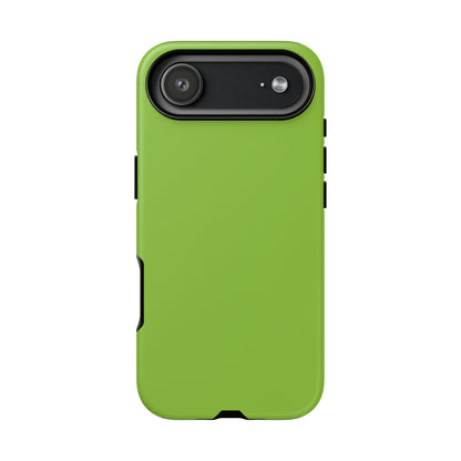 Muted Lime Tough Cell Phone Case Matte or Glossy Protective Case iPhone Samsung