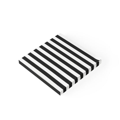 Black Stripe Sticky Notes (7 Sizes)