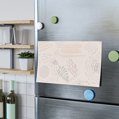 Neutral Flow Sticky Notes Abstract Neutral Post It Notes (7 Sizes)
