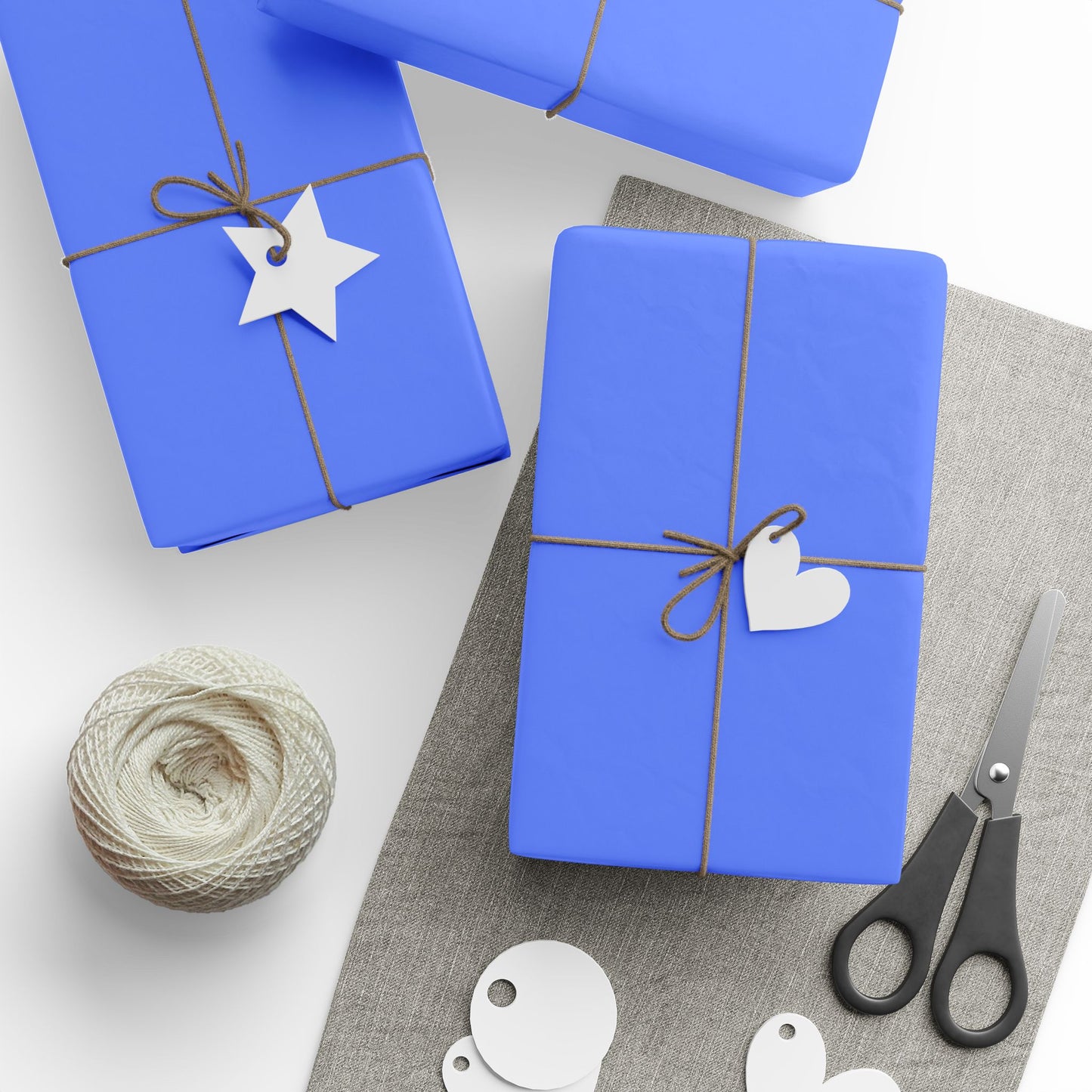 Periwinkle Wrapping Paper Matte or Glossy Gift Wrap 3 Sizes Fine Art Paper