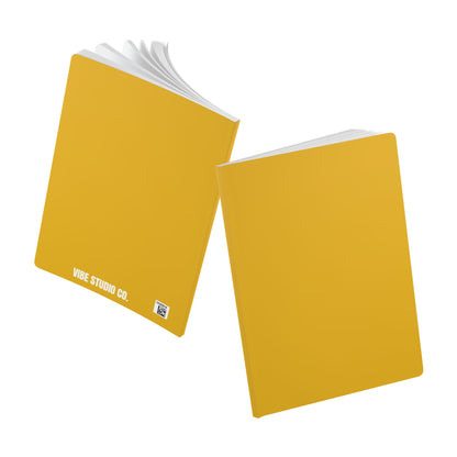 Honey Yellow Color Coordinated Collection A5 Lined Journal