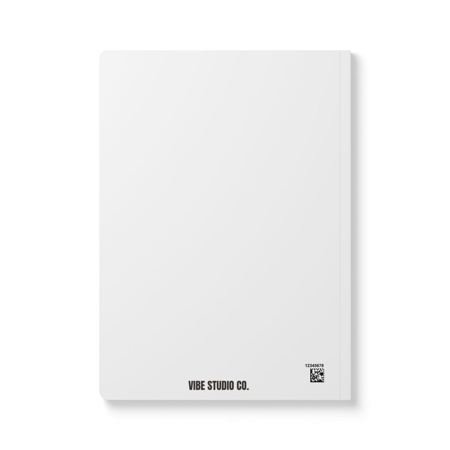 White The Journey Starts Now A5 Lined Journal
