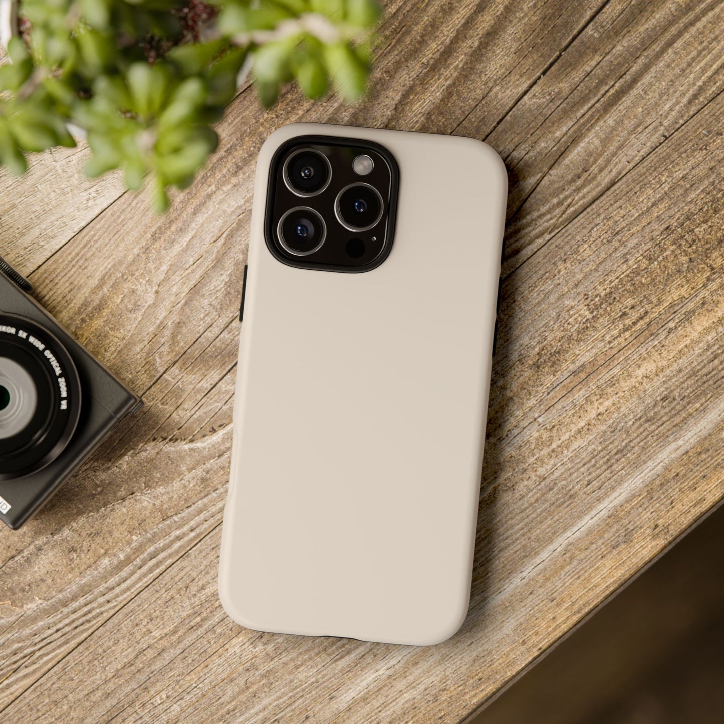 Latte Cream Tough Cell Phone Case Matte or Glossy Protective Case iPhone Samsung