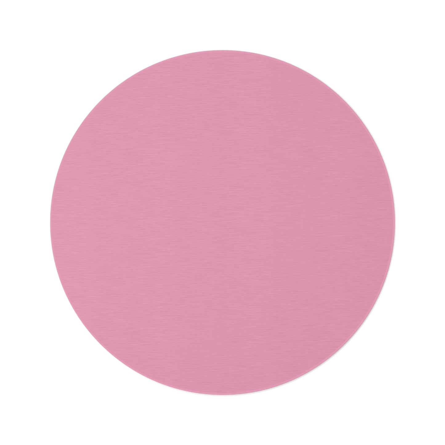 Light Pink Coordinated Round Rug 60 Inch Floor Rug Minimal Home Decor Living Room Rug