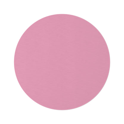 Light Pink Coordinated Round Rug 60 Inch Floor Rug Minimal Home Decor Living Room Rug