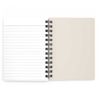 Latte Cream Spiral Lined Notebook 150 Page Journal | Coordinated Collection