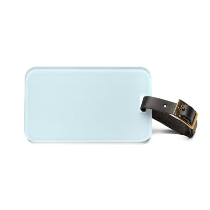 Ocean Blue Luggage Tag Acrylic Travel Tag