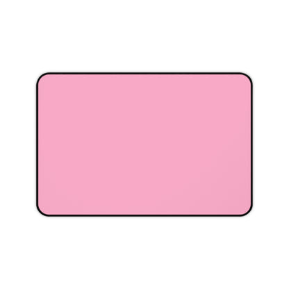 Light Pink Desk Mat Color Coordinated Collection (12x18, 12x22, 16x32)