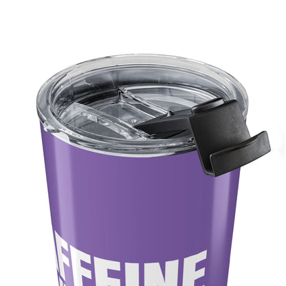 Purple Caffeine Vibes 20oz Stainless Steel Tumbler | Color Coordinated Collection