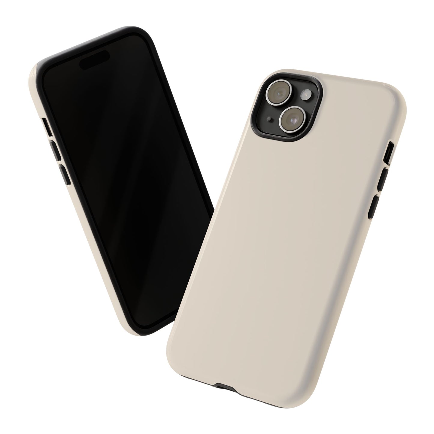 Latte Cream Tough Cell Phone Case Matte or Glossy Protective Case iPhone Samsung