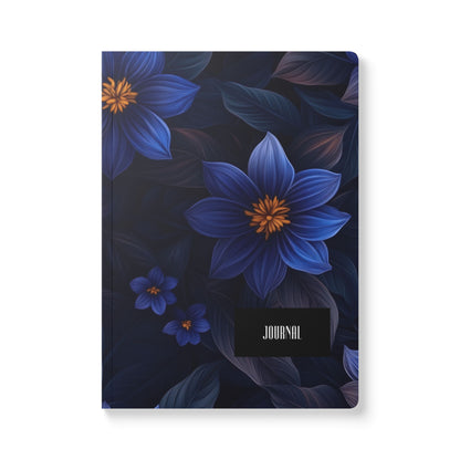 Blue Floral Heaven A5 Lined Journal