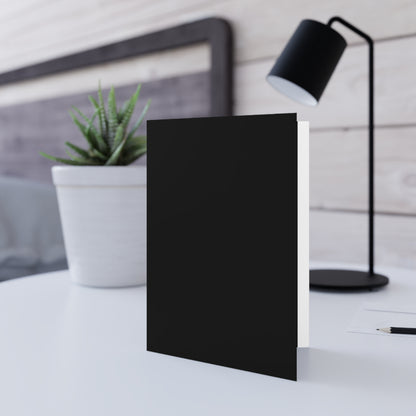 Black Note Card Color Coordinated Collection