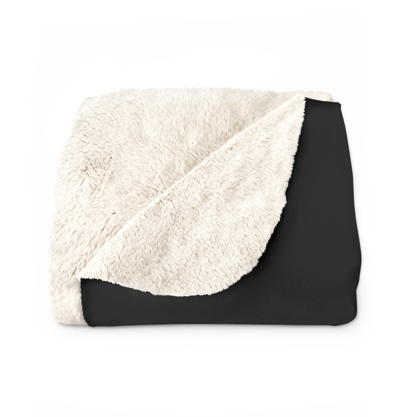 Black Sherpa Fleece Blanket Cozy Plush Throw 3 Sizes Soft Warm Blanket