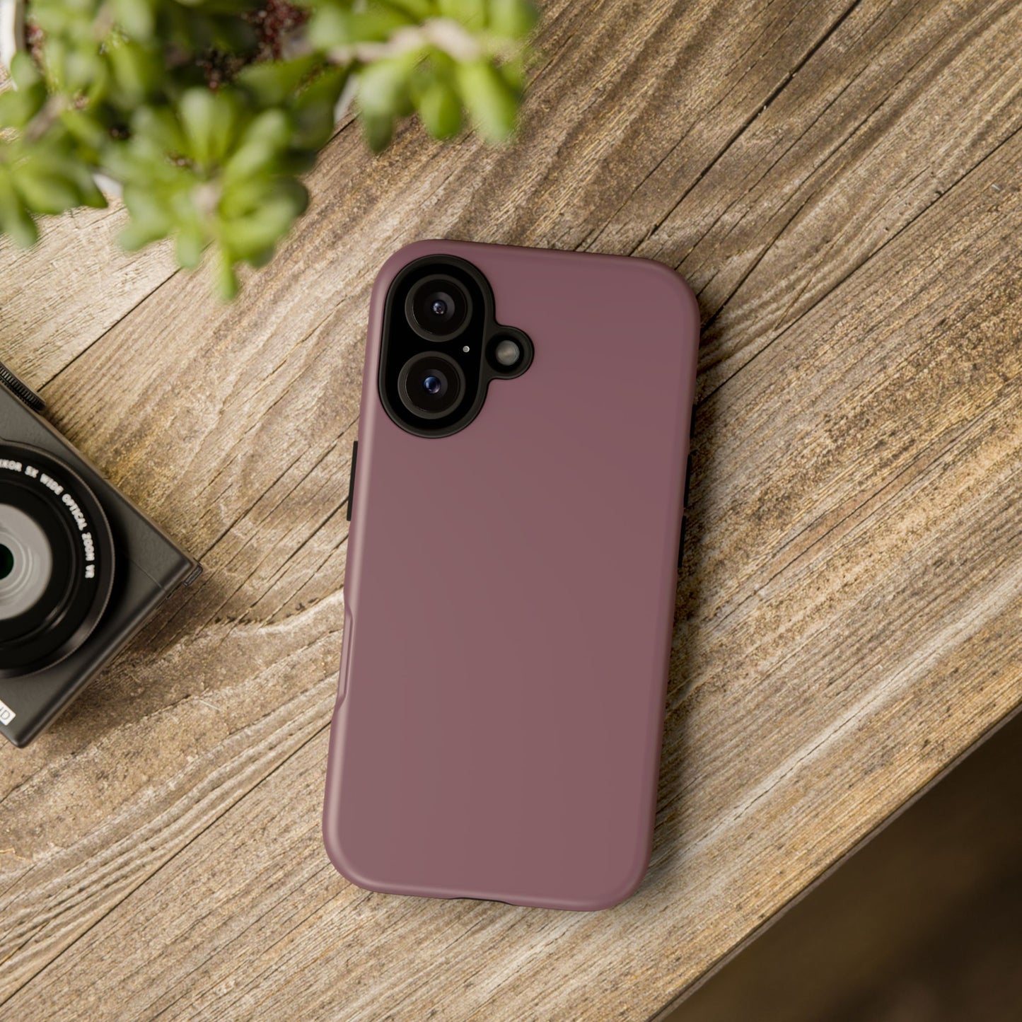 Mauve Tough Cell Phone Case Matte or Glossy Protective Case iPhone Samsung