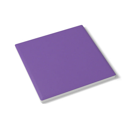 Purple Ceramic Coaster Round or Square | Coordinated Collection