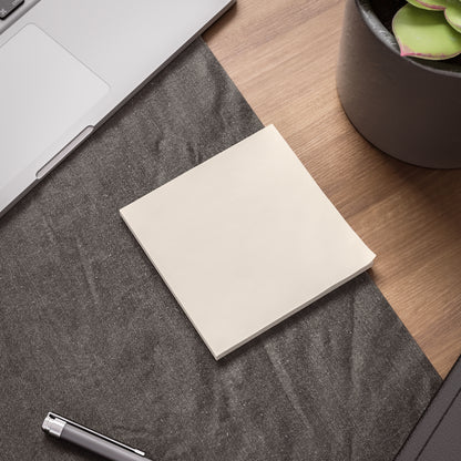 Latte Cream Post It Notes Coordinated Color Collection