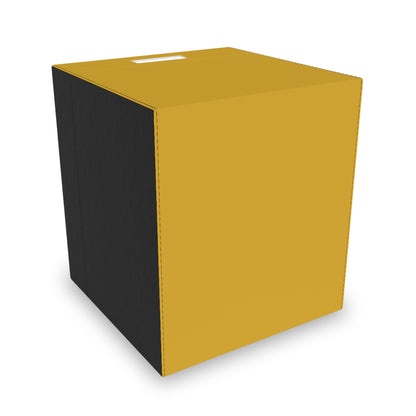 Honey Yellow Felt Storage Box Foldable Organizer Bin Home Storage Basket
