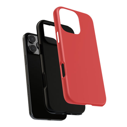 True Red Tough Cell Phone Case Matte or Glossy Protective Case iPhone Samsung