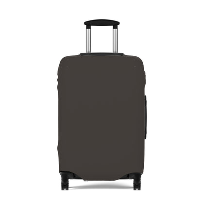 Muted Charcoal Luggage Cover Travel Suitcase Cover Protective Stretch Cover