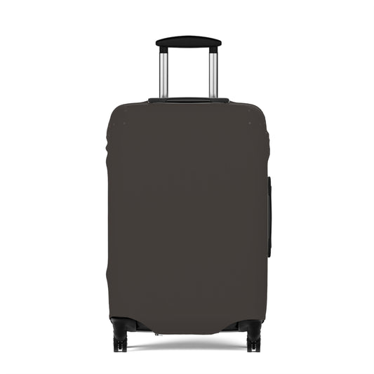 Muted Charcoal Luggage Cover Travel Suitcase Cover Protective Stretch Cover