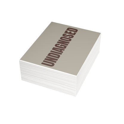 Warm Stone Postcard Set Pack of 10, 30 or 50 w/ Envelopes | Coordinated Collection