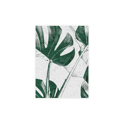 Monstera Leaf Green Postcards