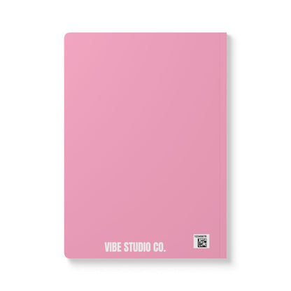 Light Pink Color Coordinated Collection A5 Lined Journal