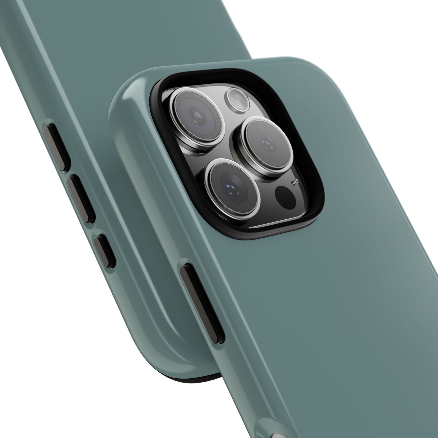 Dusty Blue Tough Cell Phone Case, Matte or Glossy Iphone and Samsung