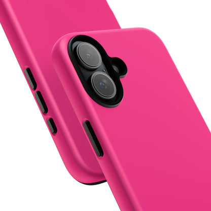 Pink Tough Cell Phone Case Matte or Glossy Protective Case iPhone Samsung
