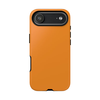 Tangerine Tough Cell Phone Case Matte or Glossy Protective Case iPhone Samsung