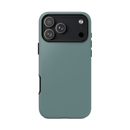 Dusty Blue Tough Cell Phone Case, Matte or Glossy Iphone and Samsung