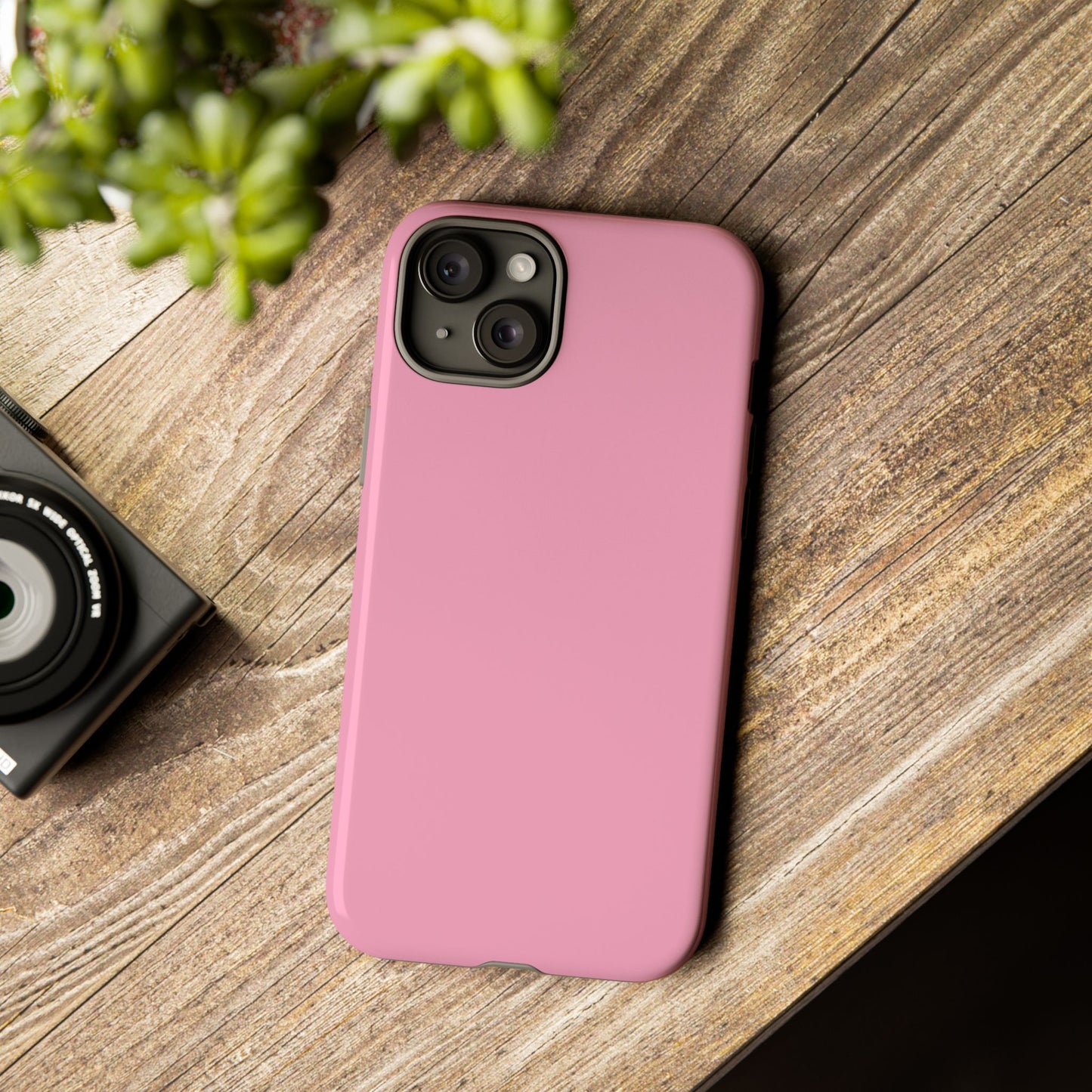Light Pink Tough Cell Phone Case Matte or Glossy Protective Case iPhone Samsung