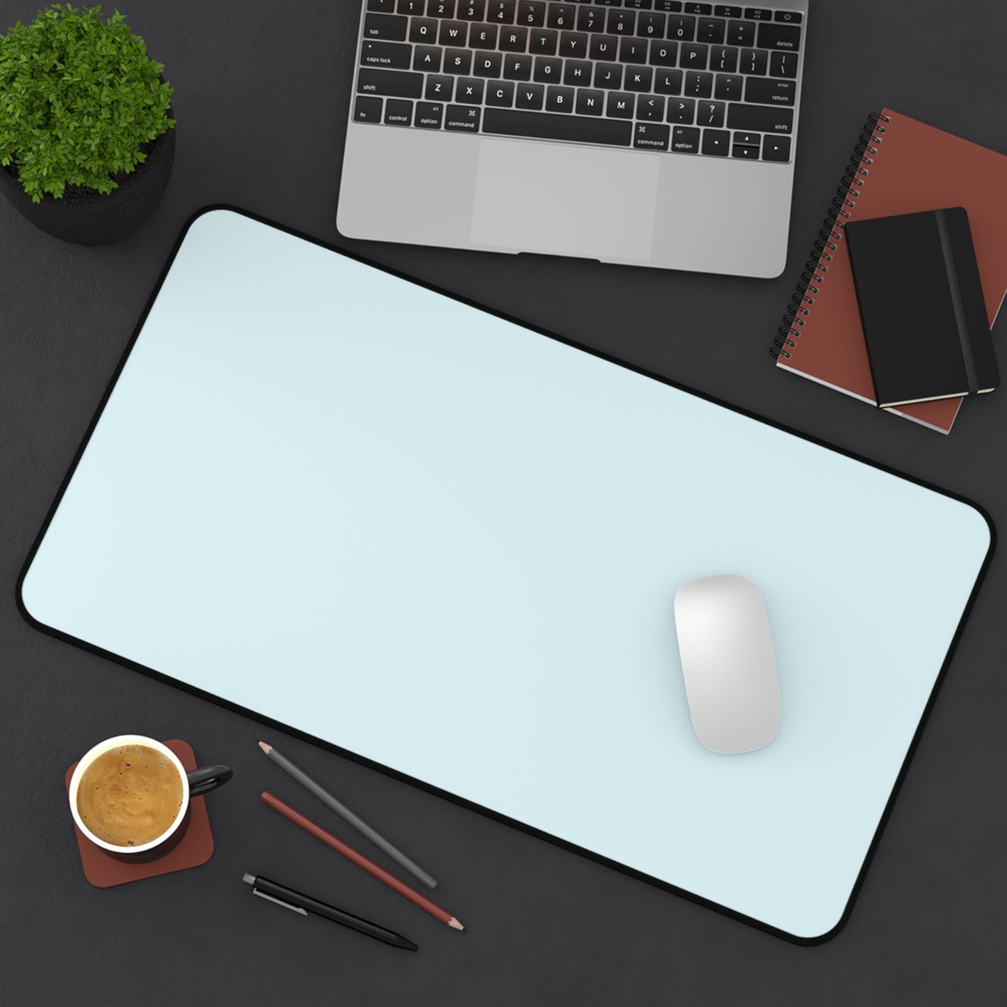 Ocean Blue Desk Mat Color Coordinated Collection (12x18, 12x22, 16x32)