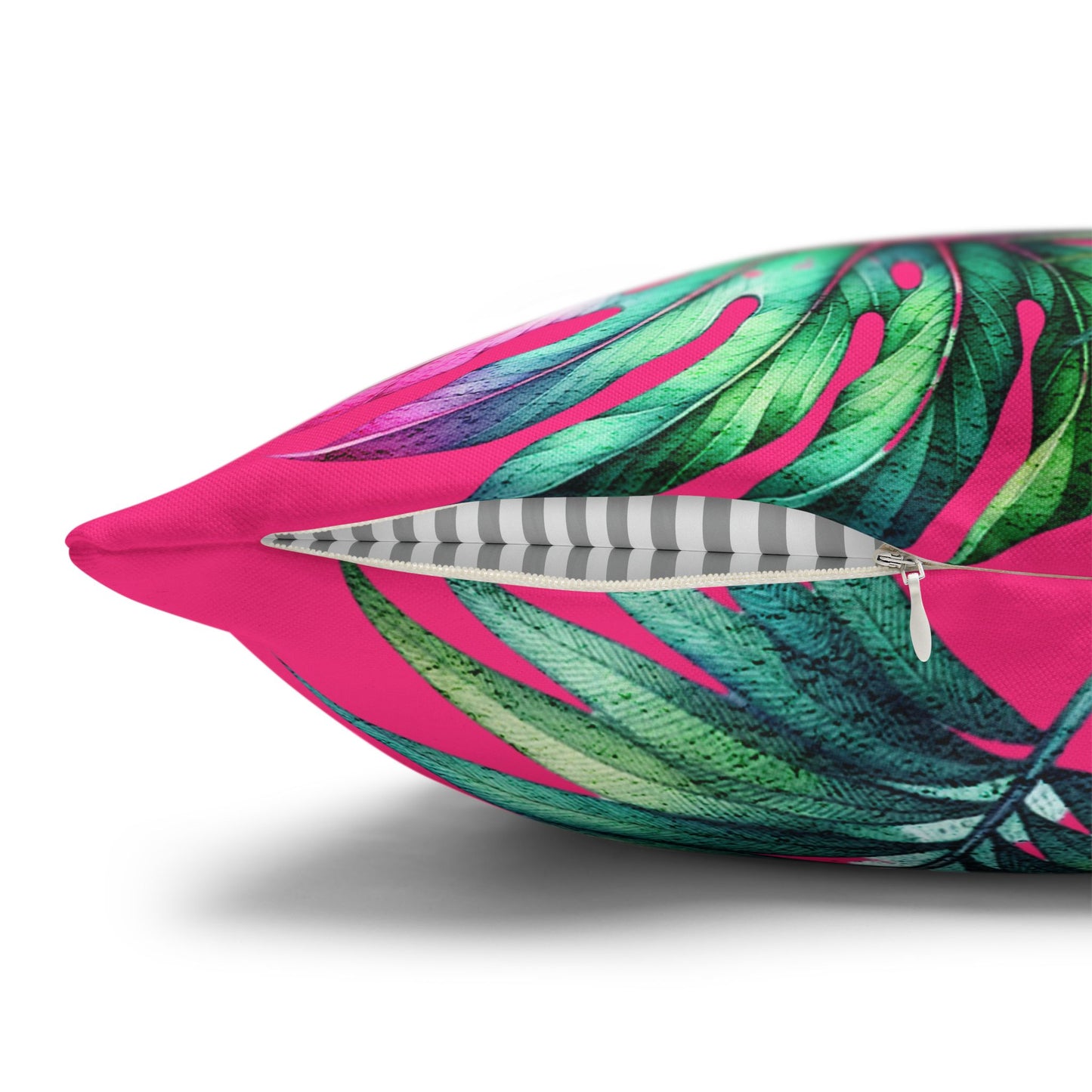 Tropical Vibes Canvas Pillow Cover 20x20