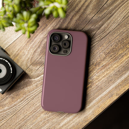 Mauve Tough Cell Phone Case Matte or Glossy Protective Case iPhone Samsung