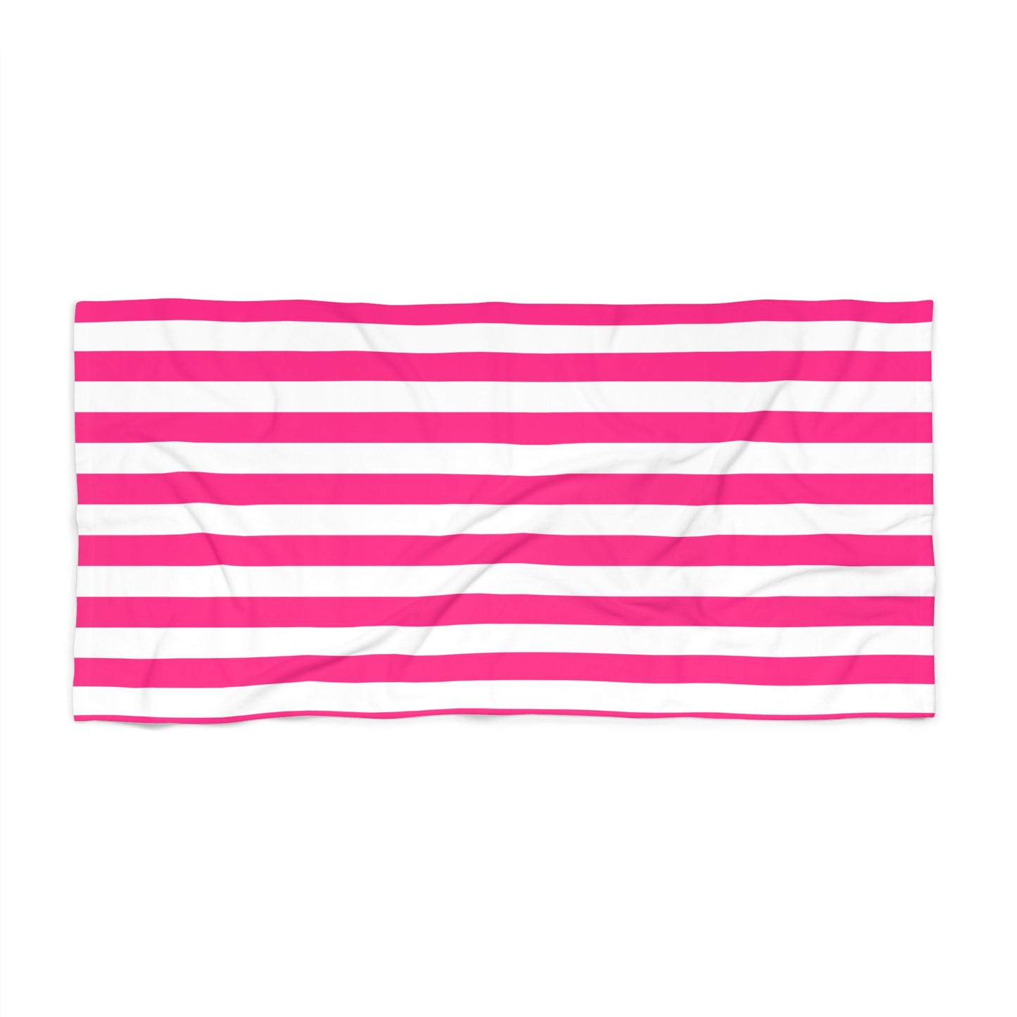 Pink Stripe Beach Towel 36 x 72