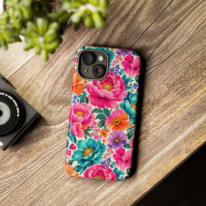 Dreamy Floral Tough Phone Case iPhone Samsung Floral Phone Cover