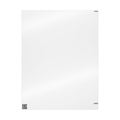 White Wrapping Paper Matte or Glossy Gift Wrap 3 Sizes Fine Art Paper
