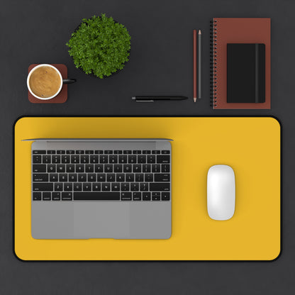 Honey Yellow Desk Mat Color Coordinated Collection (12x18, 12x22, 16x32)
