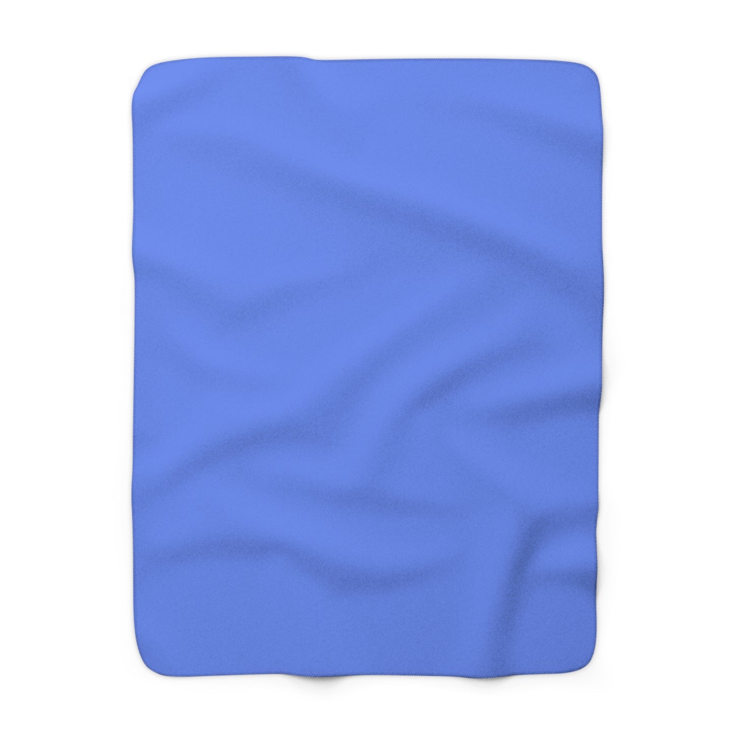 Periwinkle Sherpa Fleece Blanket Cozy Plush Throw 3 Sizes Soft Warm Blanket
