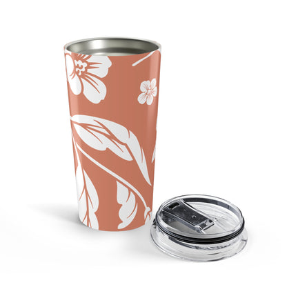 Terracotta Floral 20oz Stainless Steel Tumbler | Coordinated Collection