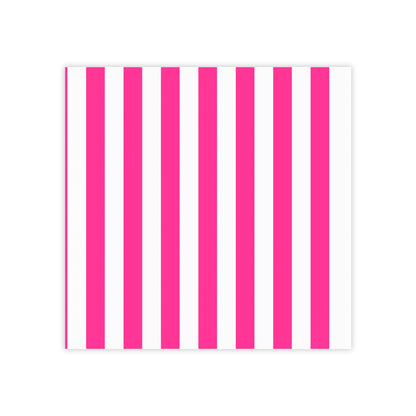 Pink Stripe Sticky Notes (7 Sizes)