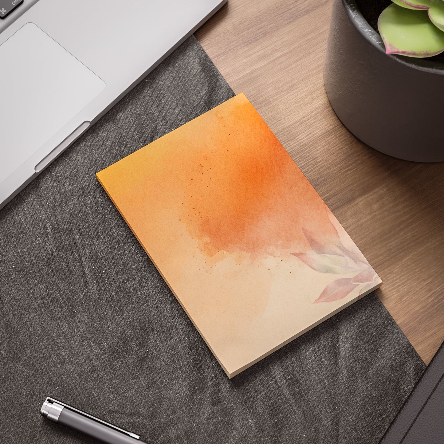 Sunset Botanical Sticky Notes Floral Post It Notes (7 Sizes)