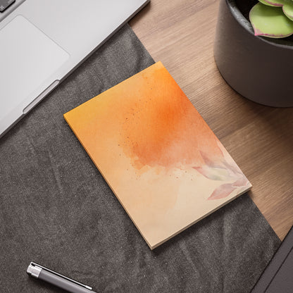 Sunset Botanical Sticky Notes Floral Post It Notes (7 Sizes)