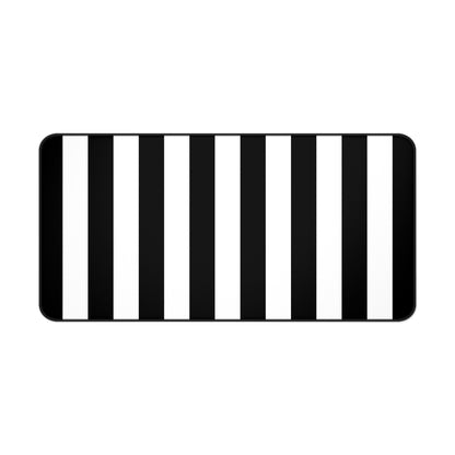 Black Stripe Desk Mat Office Desk Decor (12/18, 12/22, 16/32)