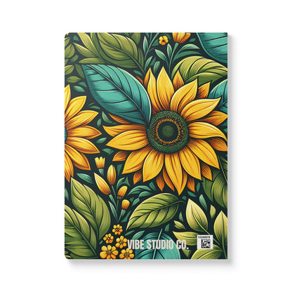 Sunflower Grove A5 Lined Journal