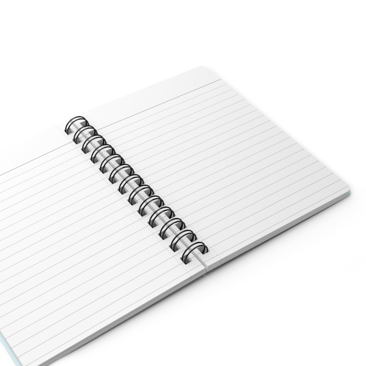 Ocean Blue Spiral Lined Notebook 150 Page Journal | Coordinated Collection