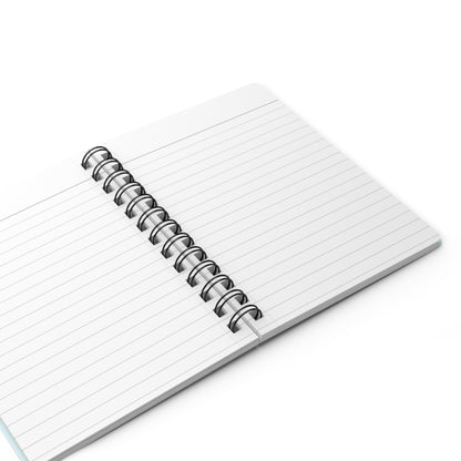 Ocean Blue Spiral Lined Notebook 150 Page Journal | Coordinated Collection